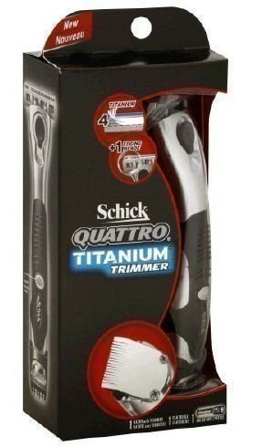 Possibly FREE Schick Quattro Titanium Razor Trimmer Offer (Smile.ly – Males Only!)