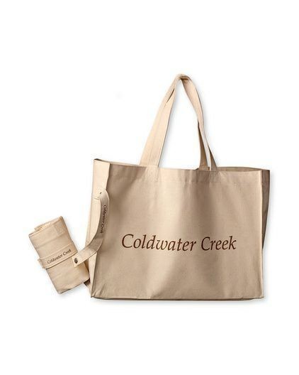 Coldwater Creek: Eco Tote Reusable Bag $1.08 + FREE Ship!