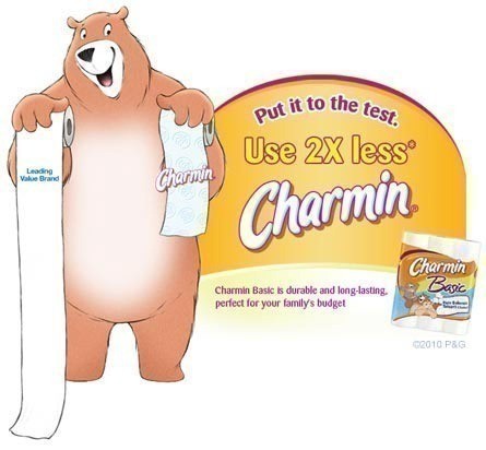 Staples: 16 ct Charmin Basic Double Roll $4.24 06/29 & 06/30