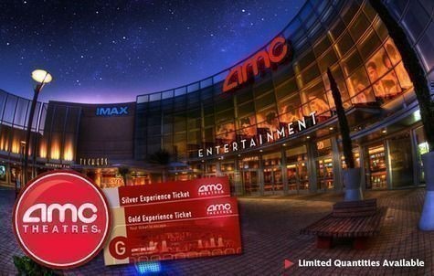 Buy with Me: AMC Gold & Silver Experience Movie Ticket Deal (as low as $7.50 ea.)