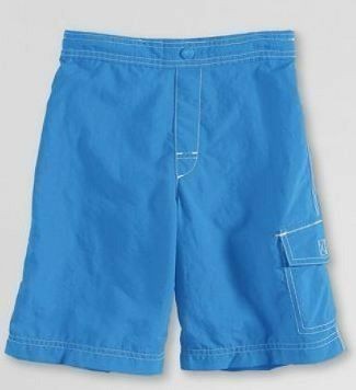 Lands End: Boys Solid Cargo Board Shorts just $3.74 Shipped!