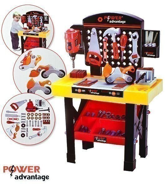 1SaleADay:  Power Advantage Construction Fix-It & Play Workshop w/ 40+ Pieces ONLY $29.99 (reg. $100)