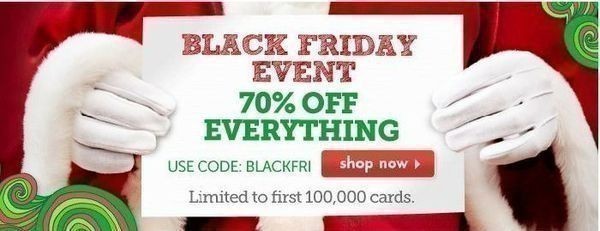Cardstore: 70% off Everything + FREE Postage + FREE Ship (First 100,000 cards)