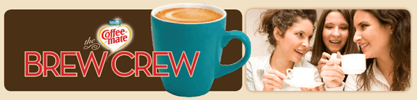 Coffee-Mate Brew Crew: Participate in Sampling Opportunities & Rewards Offers!