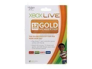 Newegg: Microsoft Xbox Live 12 mo. Gold Card just $38.99 + FREE Ship