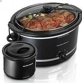 Sears: Hamilton Beach 5 Qt Portable Slow Cooker + Bonus Warmer just $17.99 + 6% Cash Back