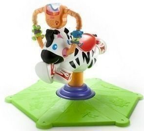 Kids.woot! Fisher Price Bounce & Spin Zebra $34.99