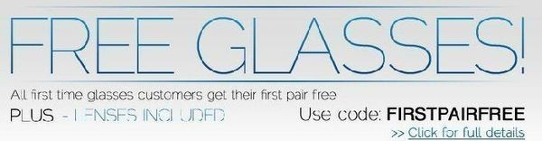 Coastal:  FREE Prescription Glasses & Lenses (First Time Customers)