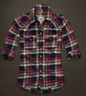 Hollister: Women’s Plaid Shirts $10.95 + FREE Ship (reg. $49)