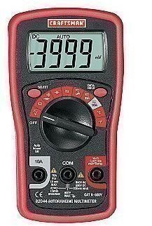 Sears: Craftsman Digital Mini Multimeter $13.59 (reg. $32) + Free Store Pickup & 6% Cash Back