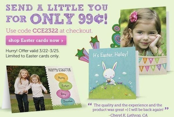 Cardstore: Easter Cards just $0.99 + FREE Postage