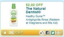 The Natural Dentist Rebate + $2 Coupon (Try it FREE by 4/22)