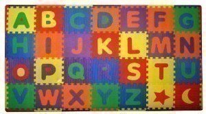 Build & Play 56 pc Alphabet Puzzle Play mat $20 + FREE Ship (Was $60)