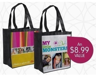 Last Chance!  Cute Custom Reusable Grocery Tote just $4.99 Shipped
