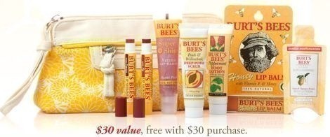 Burt’s Bees: FREE $30 Goody Bag with $30 Purchase (& Outlet Deals as low as $2!)