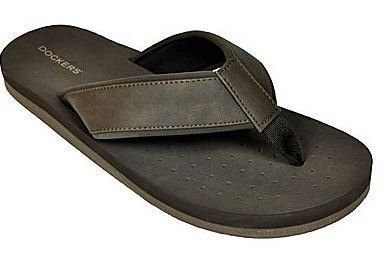 JC Penney: Dockers Mens Flip Flops $9 + FREE Ship to Store & 8% Cash Back