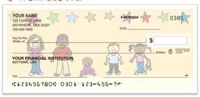 2 Boxes of Personalized Single Checks $8.95 Shipped
