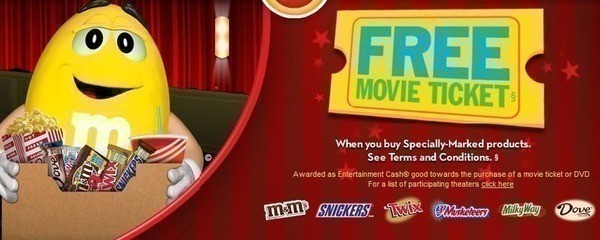 Mars Movie Cash Rebate Opportunities (thru 9/28/2012)