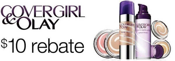 CoverGirl & Olay Rebate: $10 Back wyb $20 or More (thru 7/8)