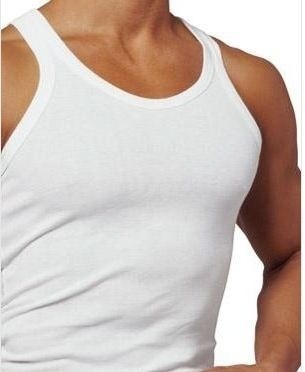 Men’s Cotton A-Shirt (3 pk) $7.99 Shipped