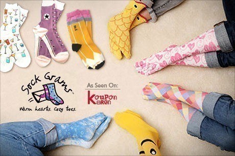 Eversave: $15 in Novelty Socks for $7.00