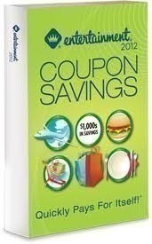 2012 Entertainment Books – 2 for $10 + FREE Shipping + 17.5% Cash Back