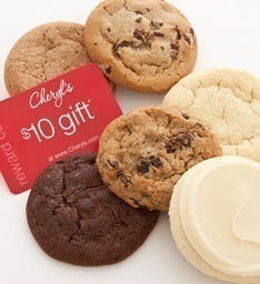 Cheryls:  6 Cookies + $10 Gift Card for $7 Shipped (Great Gift Idea!)