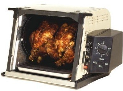 Ronco Stainless Steel Compact Rotisserie and Barbeque Oven $58 Shipped!