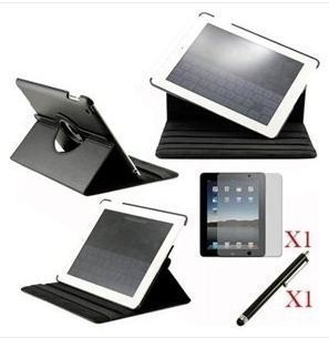 360 Degree Rotating Dual Layer Leather iPad Case $11.94 + FREE Shipping