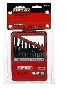 Sears: 21 pc Drill Bit Set in Black Oxide $12.49 + FREE Pick Up (was $25)