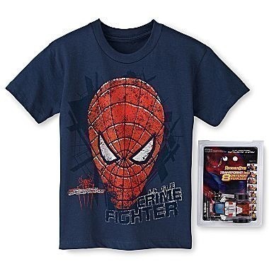 JCPenney: Spiderman or Avenger Tee + Toy for Boys size 4-7 $3.00 + FREE Pick Up