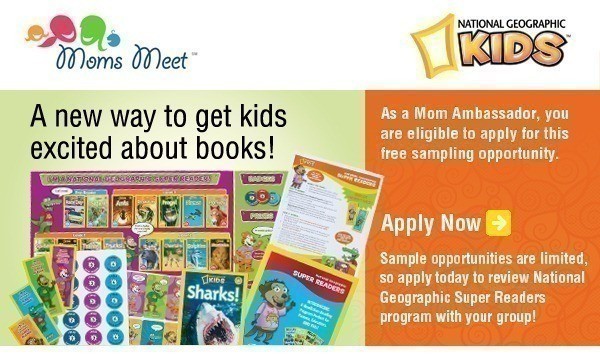 Apply to Review National Geographic Super Readers Program (Mom’s Ambassadors Only)