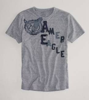 American Eagle: 40% off Clearance + Extra 15% off (Mens Tees $5)