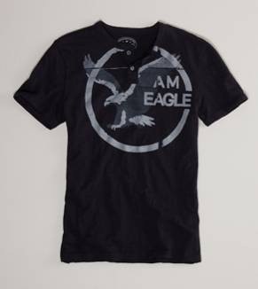 *Last Day* American Eagle: 40% off + Additional 15% + FREE Ship (Mens Henley Tee $6.11!)