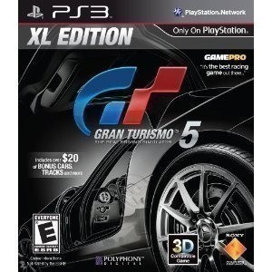 Gran Turismo 5XL Edition for PS3 $15.99 Shipped