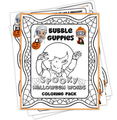 Kids Freebie | Nickelodeon Coloring Pages for Fall (Umi Zumi, Dora, Bubble Guppies +  More)