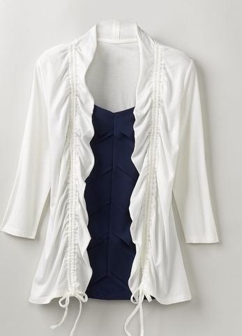 Coldwater Creek: Up to 70% off Clearance Items + FREE Ship (Ruched Cardigan $10)