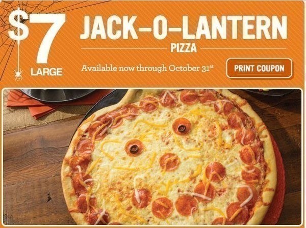 Papa Murphy's: Jack-O-Lantern Pizza $7 with Coupon (thru ...
