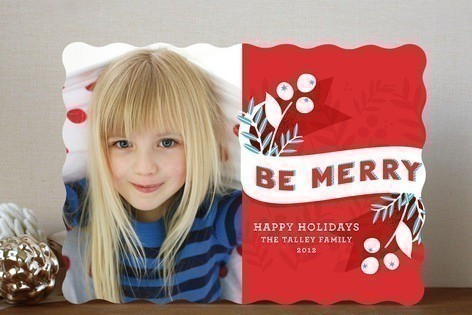 Minted.com: Custom Holiday Greeting Cards $.88/Shipped