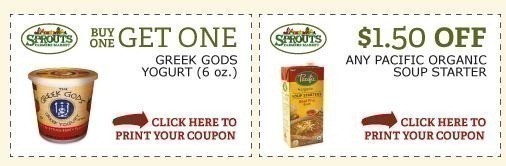 Sprouts: New Emailed Coupons (+ Sign up for their Newsletter)