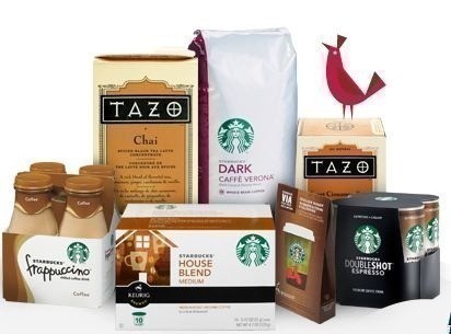 Starbucks: FREE $5 Gift Card wyb (3) Starbucks Products (Frapps, Tazo, K-Cup + More)