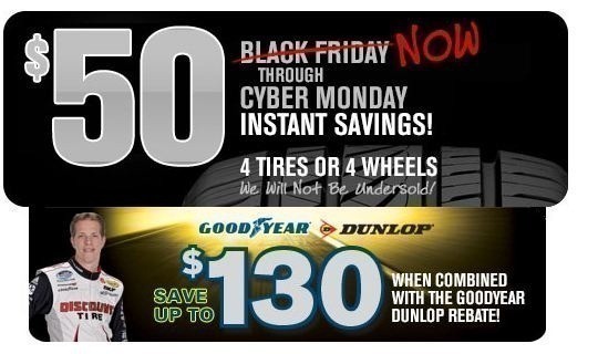 Discount Tire 50 Rebate