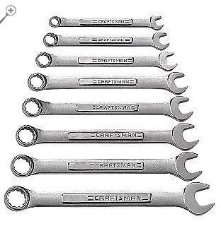 Sears: Craftsman 8 pc Combination Wrench Set $10 + FREE Pick Up (+ More)