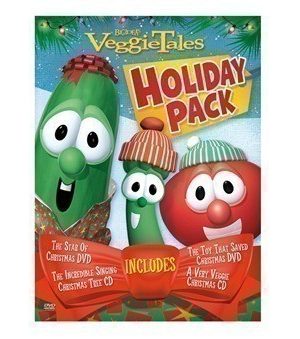 VeggieTales: 40% Off Site Wide (Holiday Gift Pack DVD $7.50 + More)