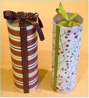 Gift Idea | Empty Pringles Cans Make for Great Gifting!