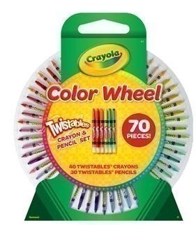 Walmart: Crayola Color Wheel 70pc Twistable Crayon + Pencil Set $8.88 + FREE Pick Up