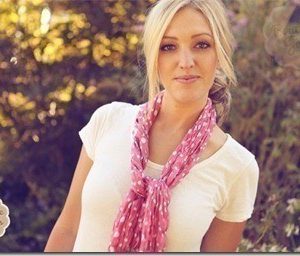 GroopDealz:  Pure Cotton Polka Dot Scarf $2.99 + FREE Shipping