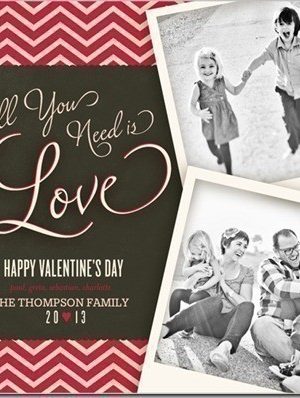 **ENDS TOMORROW** Shutterfly: FREE Personalized Valentine Card (+ $.99 Shipping)