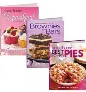 Taste of Home: Bakers Treasures 3-Cookbook Set just $14.99 Shipped (Over 500 Recipes!)