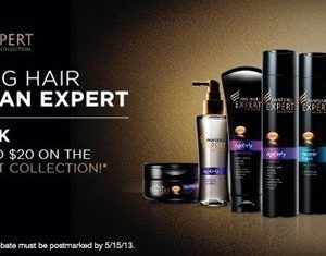 NEW Rebate for Pantene Expert Collection | Spend $20 get $10 (3/24 to 4/15)